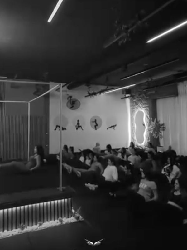 Group class at No Limits Fitness Club